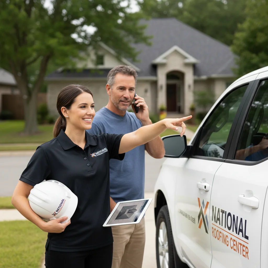 National Roofing Center customer support in Blanchard