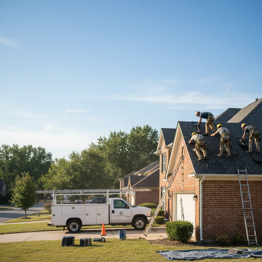 Roof Repair in Blanchard